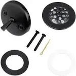 Artiwell Matte Black Trip Lever Tub Trim Kit Set