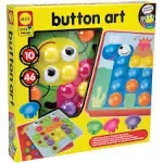 Alex Discover Button Art Activity Set Kids Art and Craft Activity, 56pieces