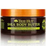  1  Tree Hut 24 Hour Intense Hydrating Shea Body Butter Tropical Mango 7oz