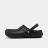 Crocs Kids Classic Lined Clog - Black