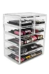 Shop Sorbus Acrylic Cosmetics Makeup & Jewelry Storage Case Display In Nocolor