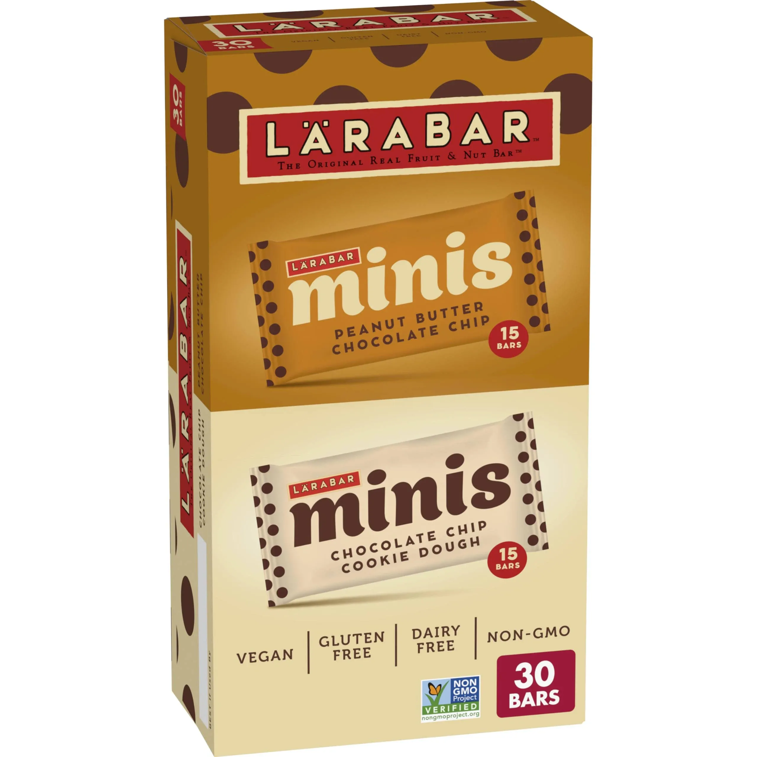 Larabar Minis Peanut Butter And Chocolate Chip. 30 Bars NEW