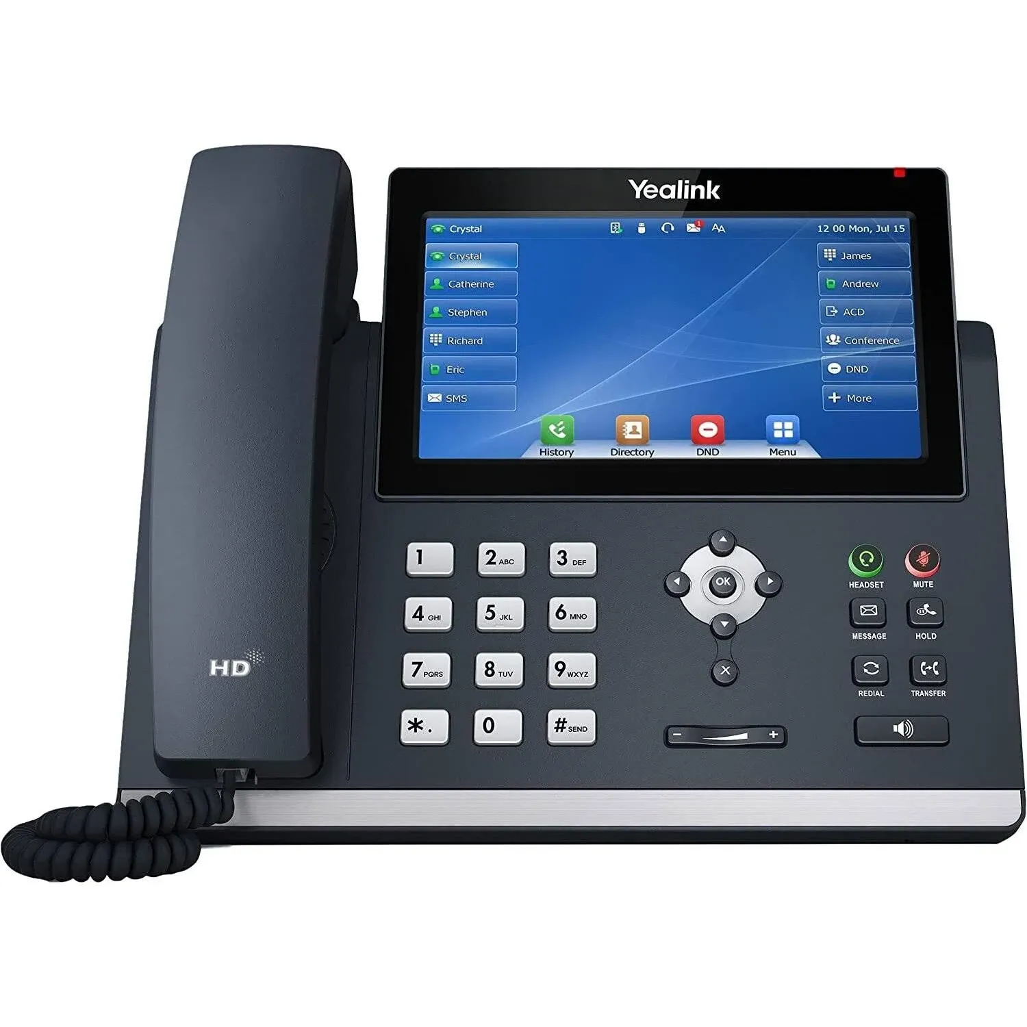 Yealink T48U SIP Phone With Touch Screen For Businesses And Professionals