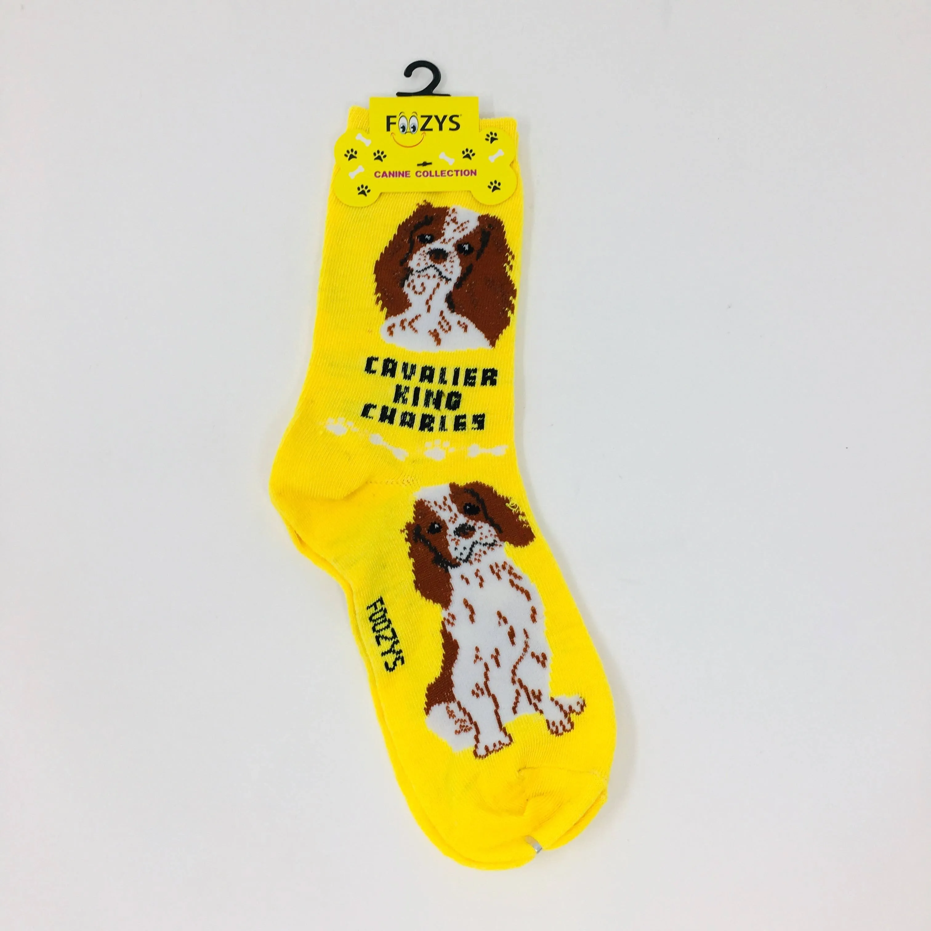 Shop Cavalier King Charles Unisex Crew Socks (2 pairs) - Trendy Zone