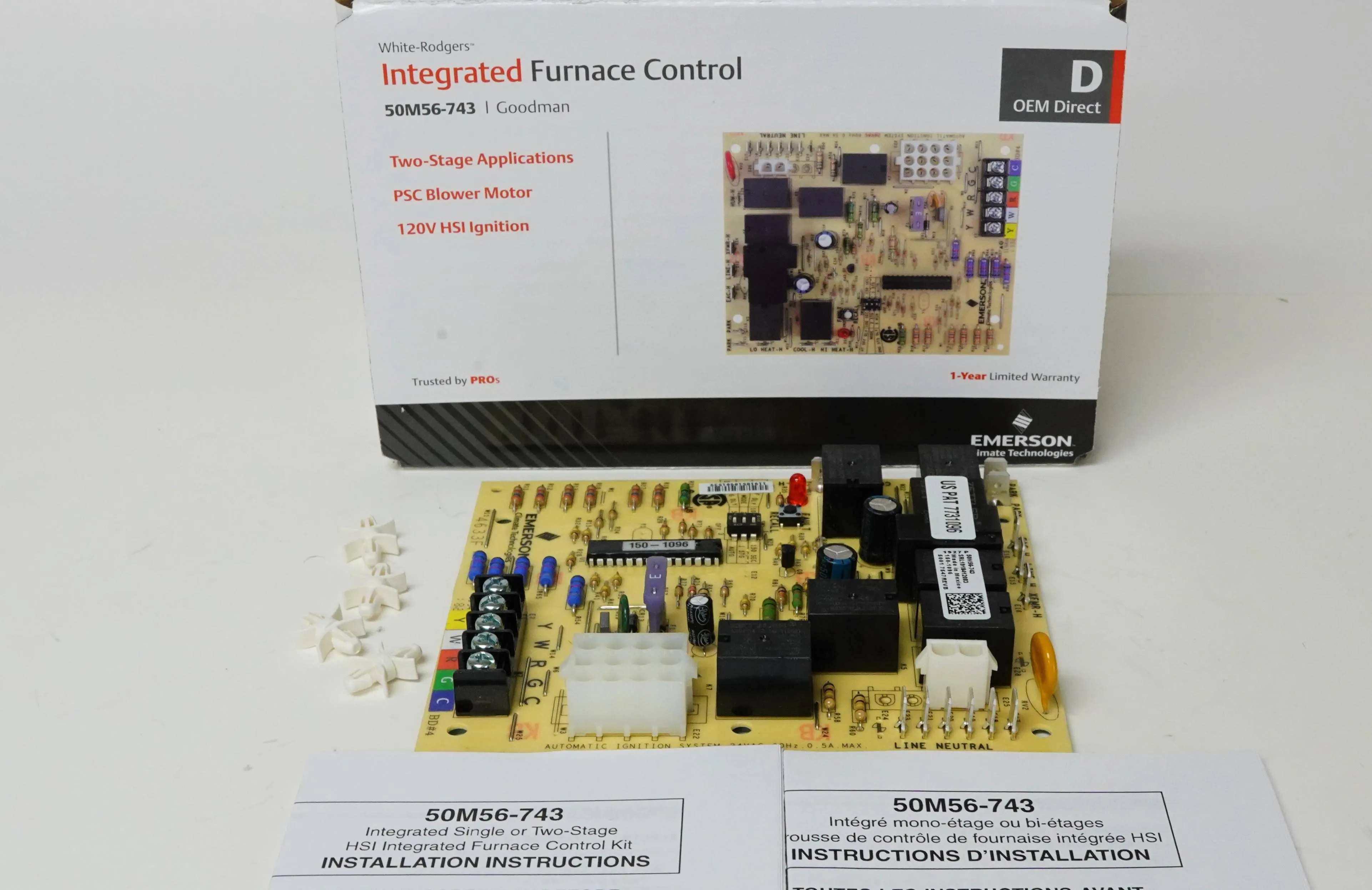 White-Rodgers 50M56-743 Integrated Hot Surface Control OEM