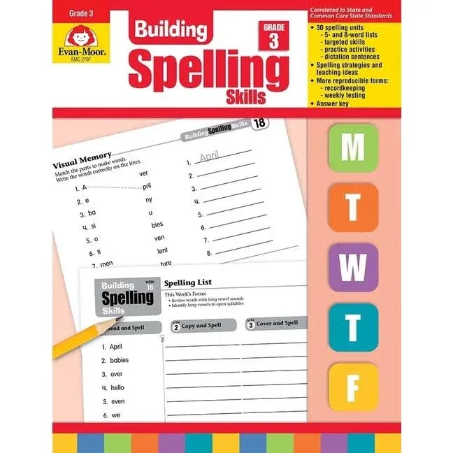 Building Spelling Skills Grade 3