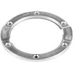 Oatey 42777 Galvanized Stainless Steel Toilet Flange 1/4&#039;&#039; Hx6&#039;&#039; Wx6-1/2&#039;&#039; D in.