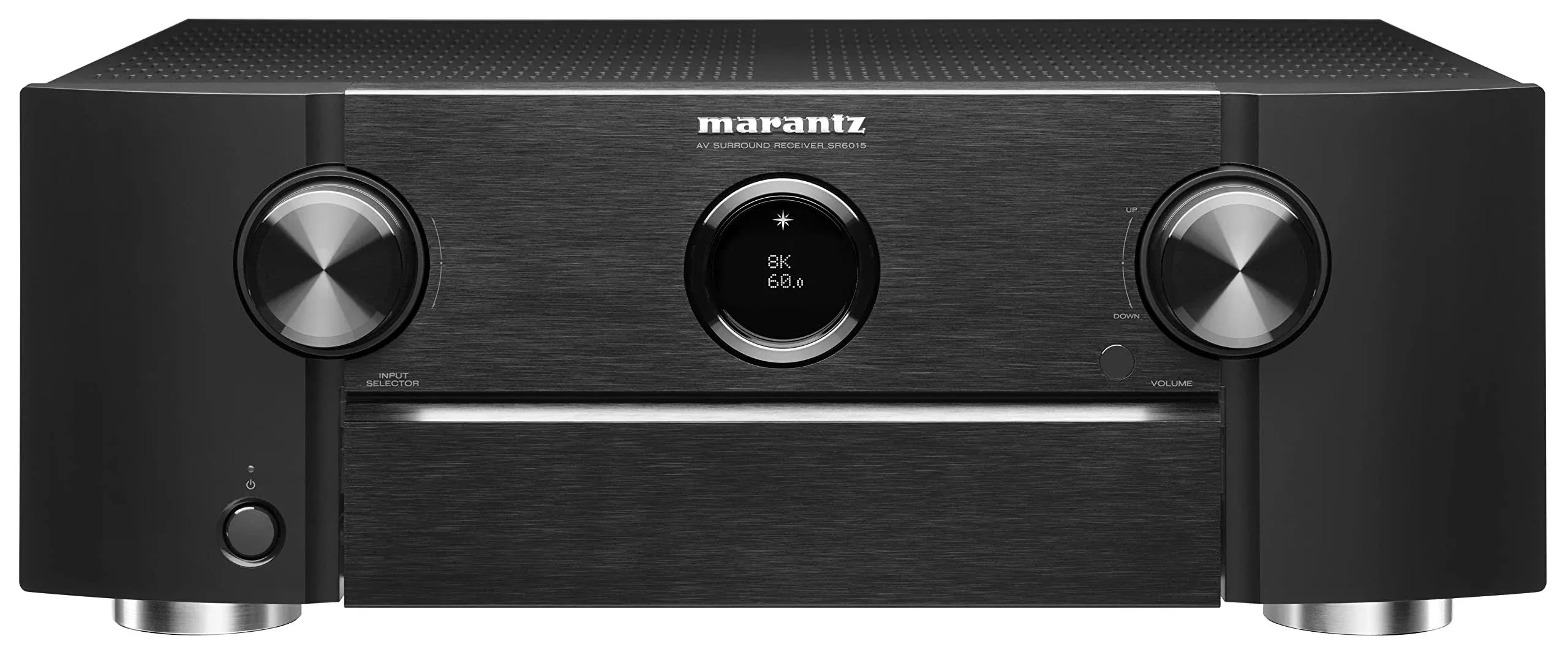 Marantz SR6015 9.2 Channel 8K AV Receiver with 3D Audio and HEOS Renewed Marantz Black