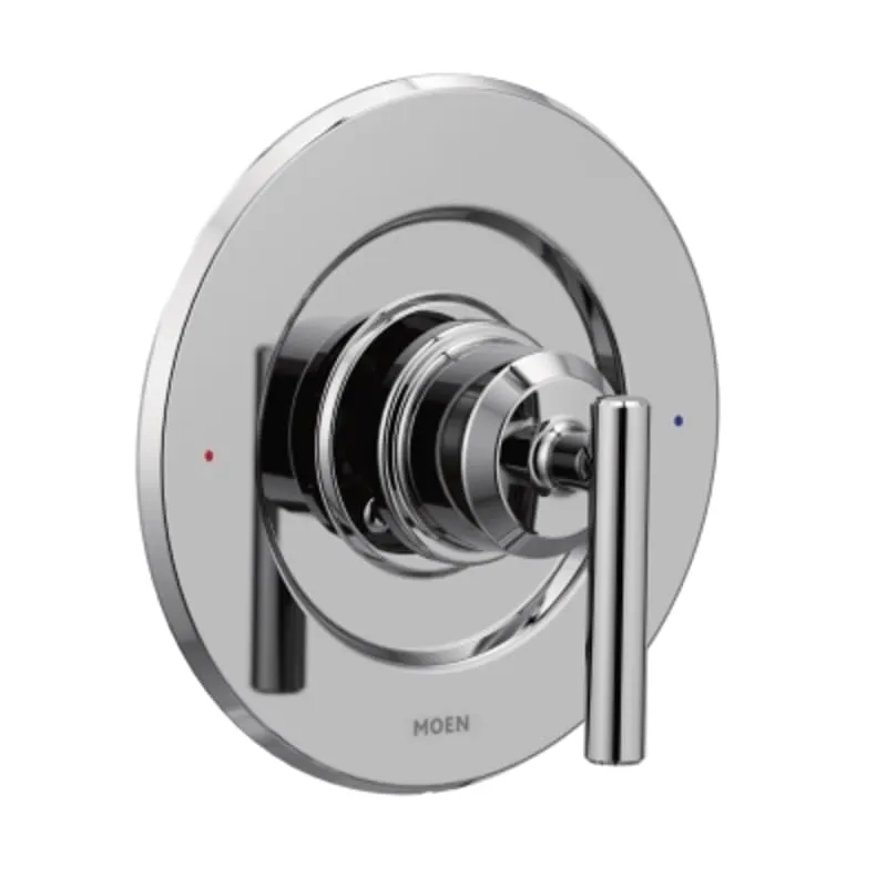 Moen Gibson Chrome Posi-Temp Pressure-Balancing Modern Shower Handle Trim, Valve Required, T2901