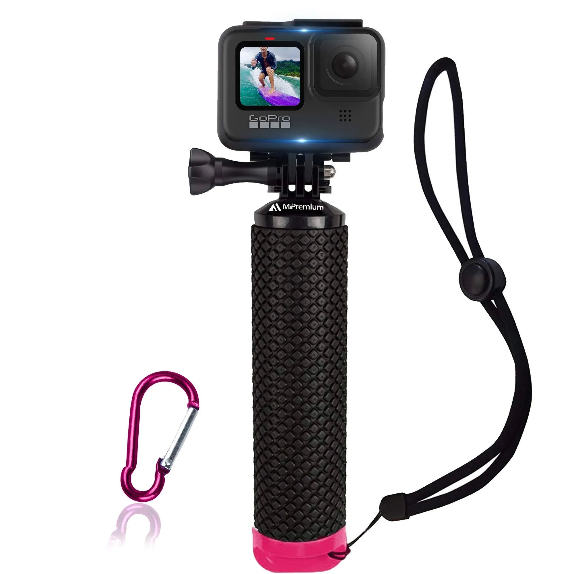 Waterproof Floating Hand Grip Compatible with GoPro Hero 10 9 8 7 6 5 4 3 3+ 2 1 ...