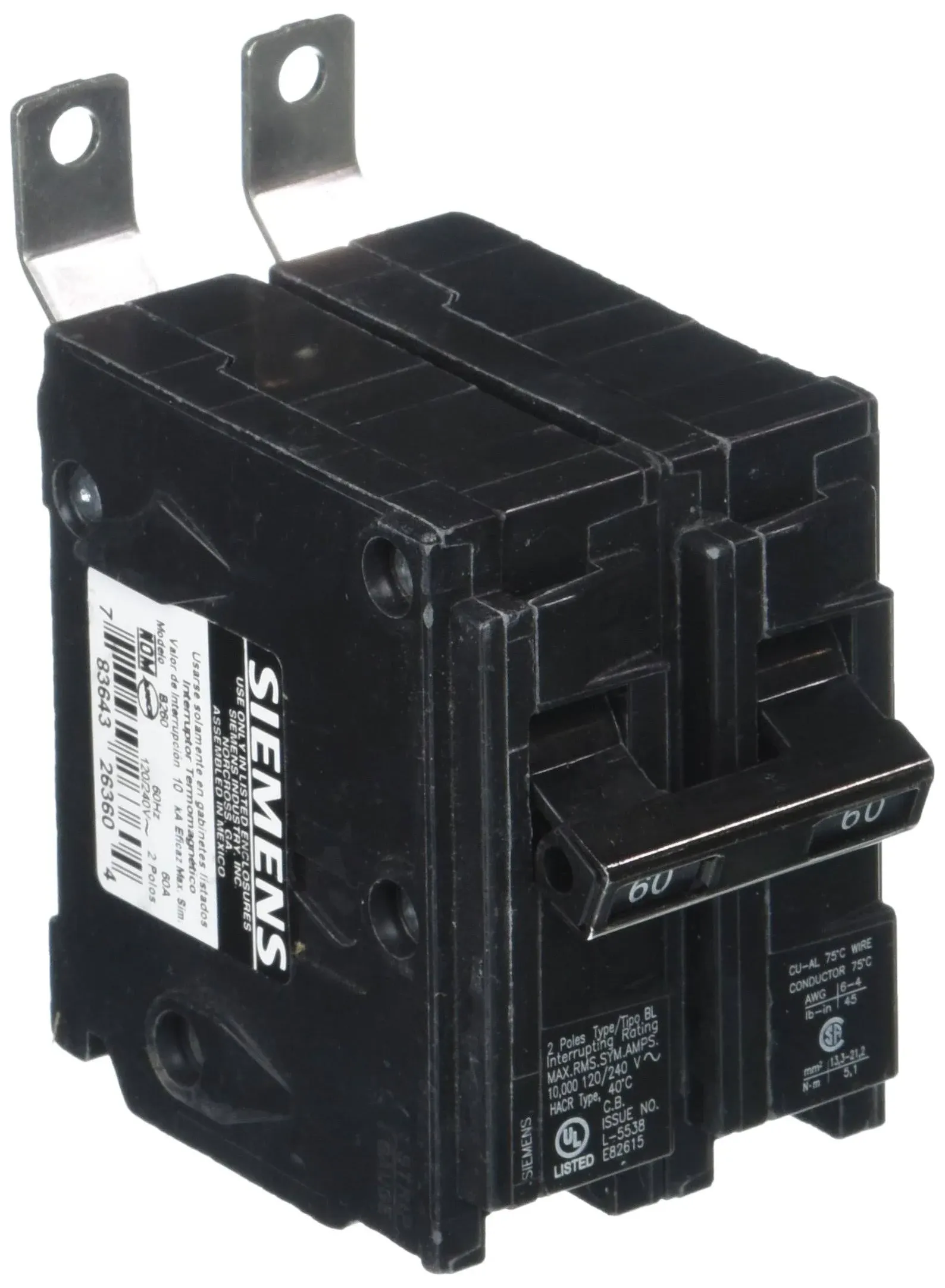 Siemens B260 - Circuit Breaker