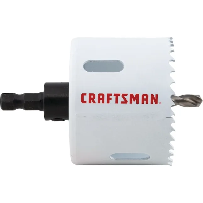 Craftsman Bi-Metal Hole Saw with Arbor,2-1/2" CMAH1212A