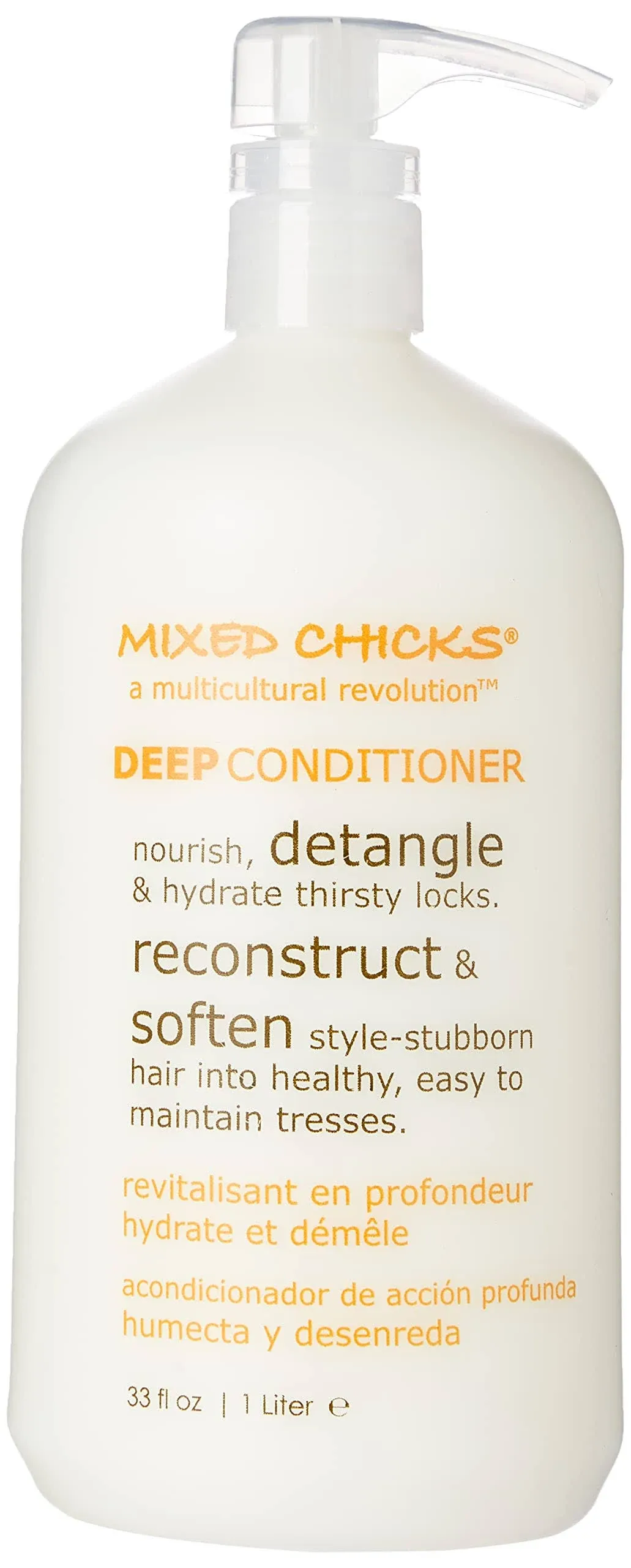 Mixed Chicks Detangling Deep Conditioner Moisturizing for all hair types, 33 oz.