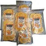 Trader Joe's Sweetened Dried Orange Slices 5.3 oz (Pack of 3)