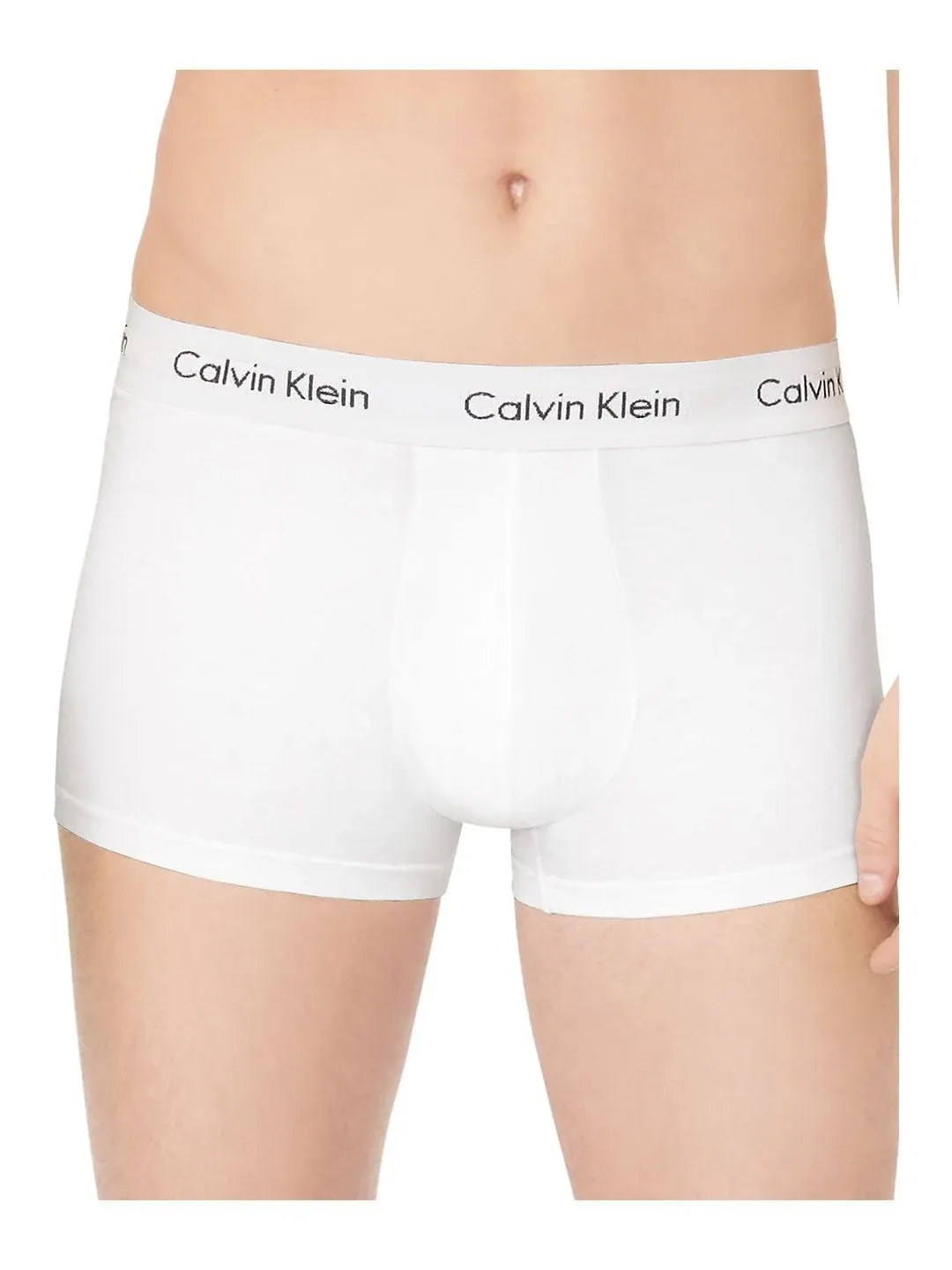 Calvin Klein Men's Cotton Stretch Multipack Low-Rise Trunks