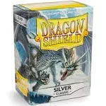 Dragon Shield - Silver - Classic - 100ct Card Sleeves