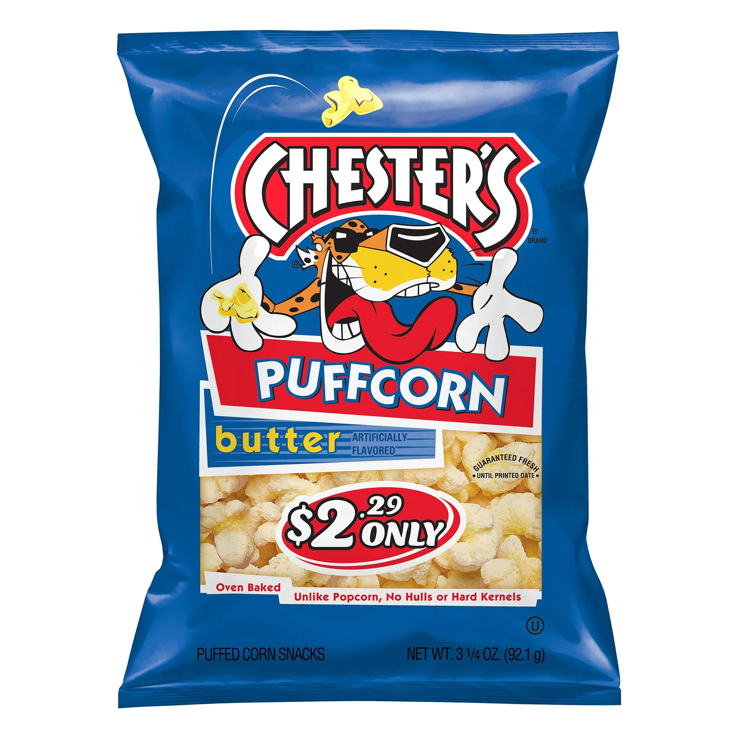 Chester's Butter Puffcorn 3.25 oz