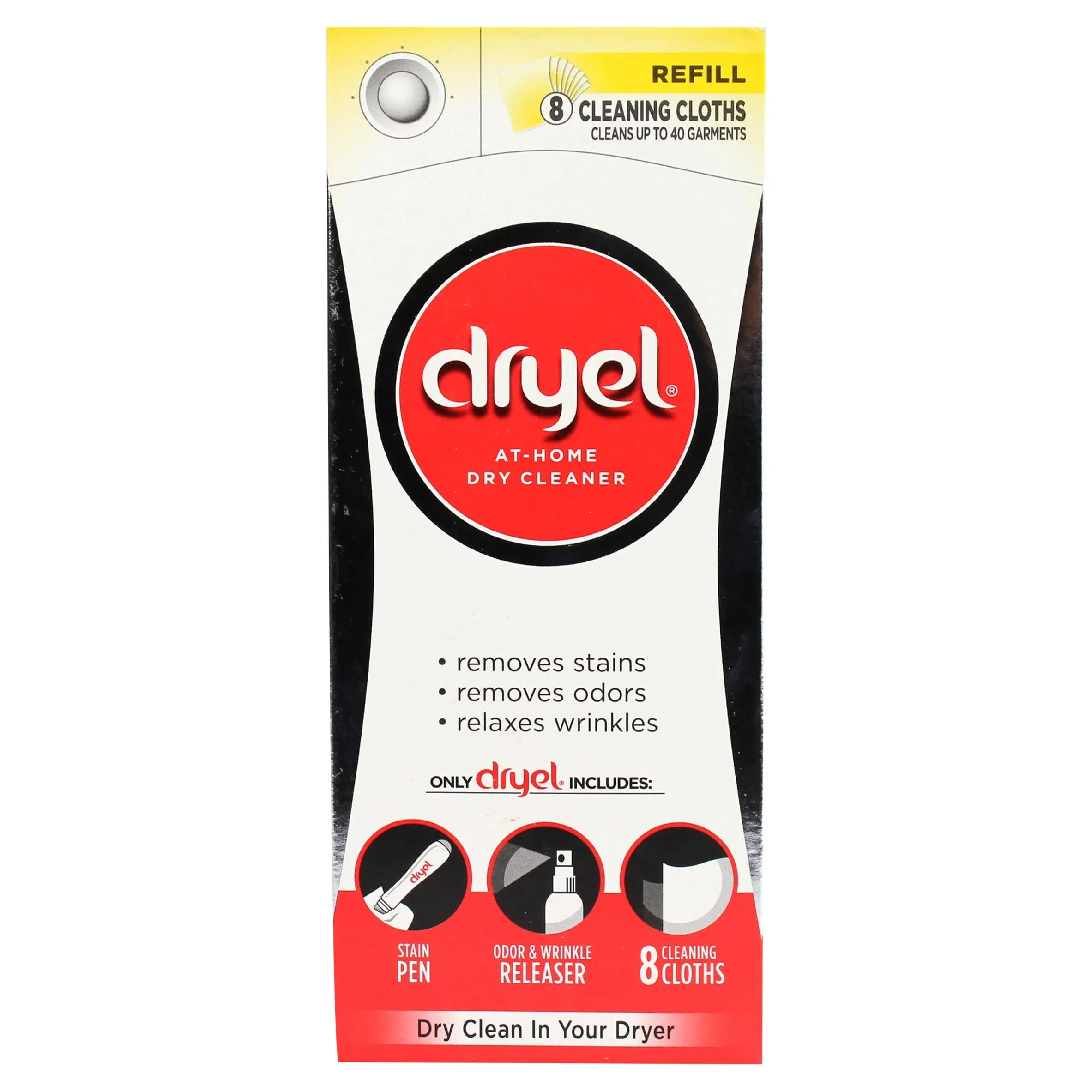 dryel cleaning refill, 6 count