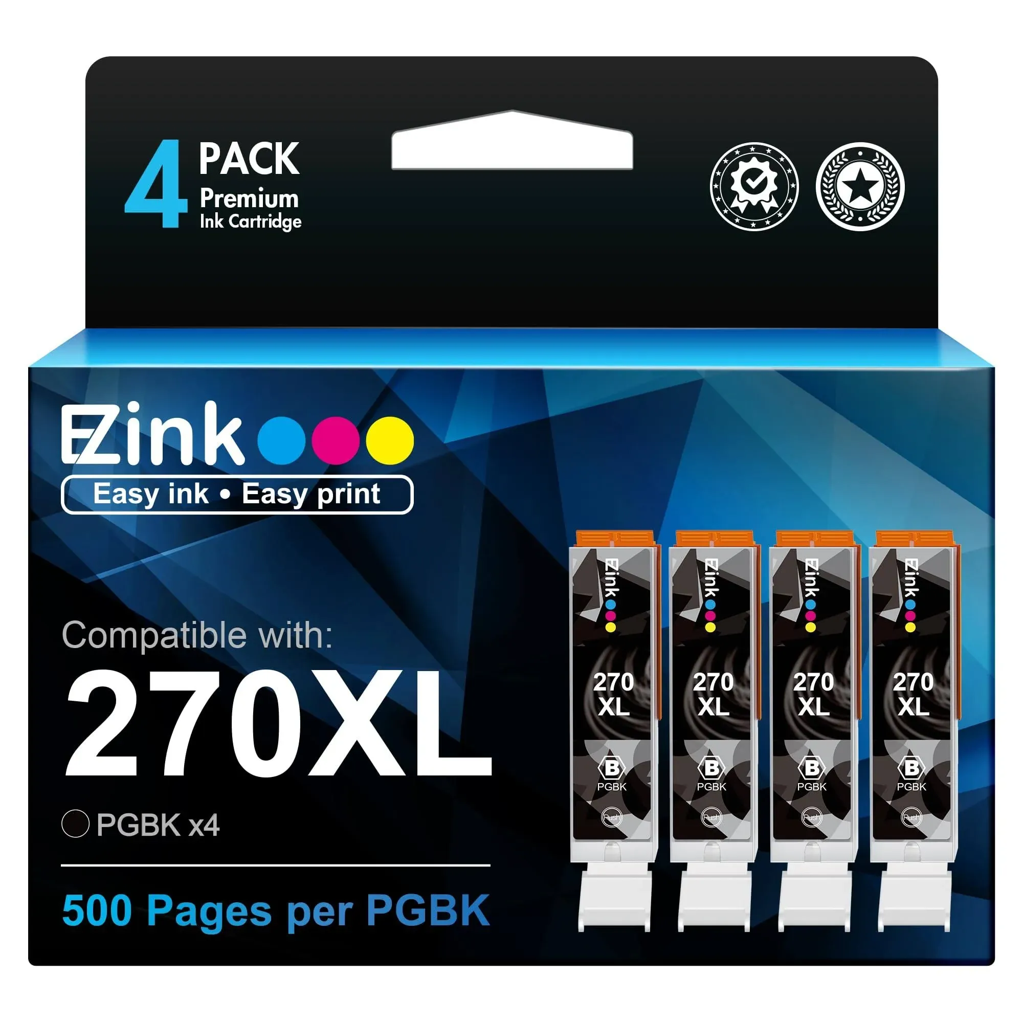 E-Z Ink (TM Compatible Ink Cartridge Replacement for Canon PGI-270XL PGI270XL...