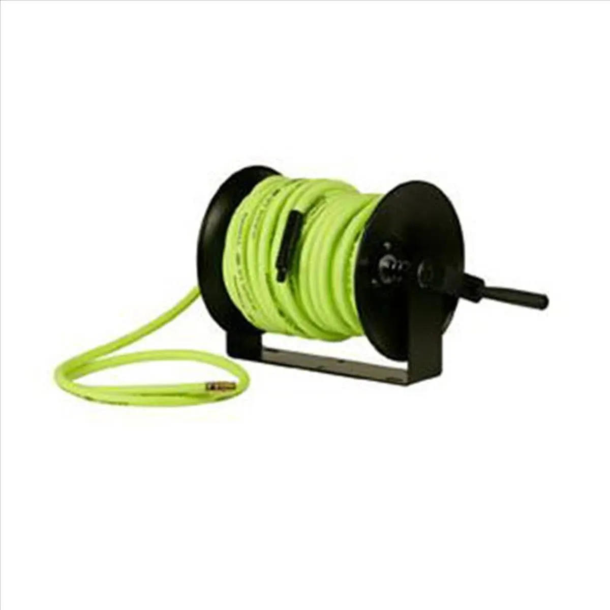 Flexzilla Manual Air Hose Reel Open Face Fixed Heavy-Duty 3/8&#034; x 100&#039;