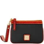 Dooney & Bourke Women's Pebble Grain Medium Wristlet in Red