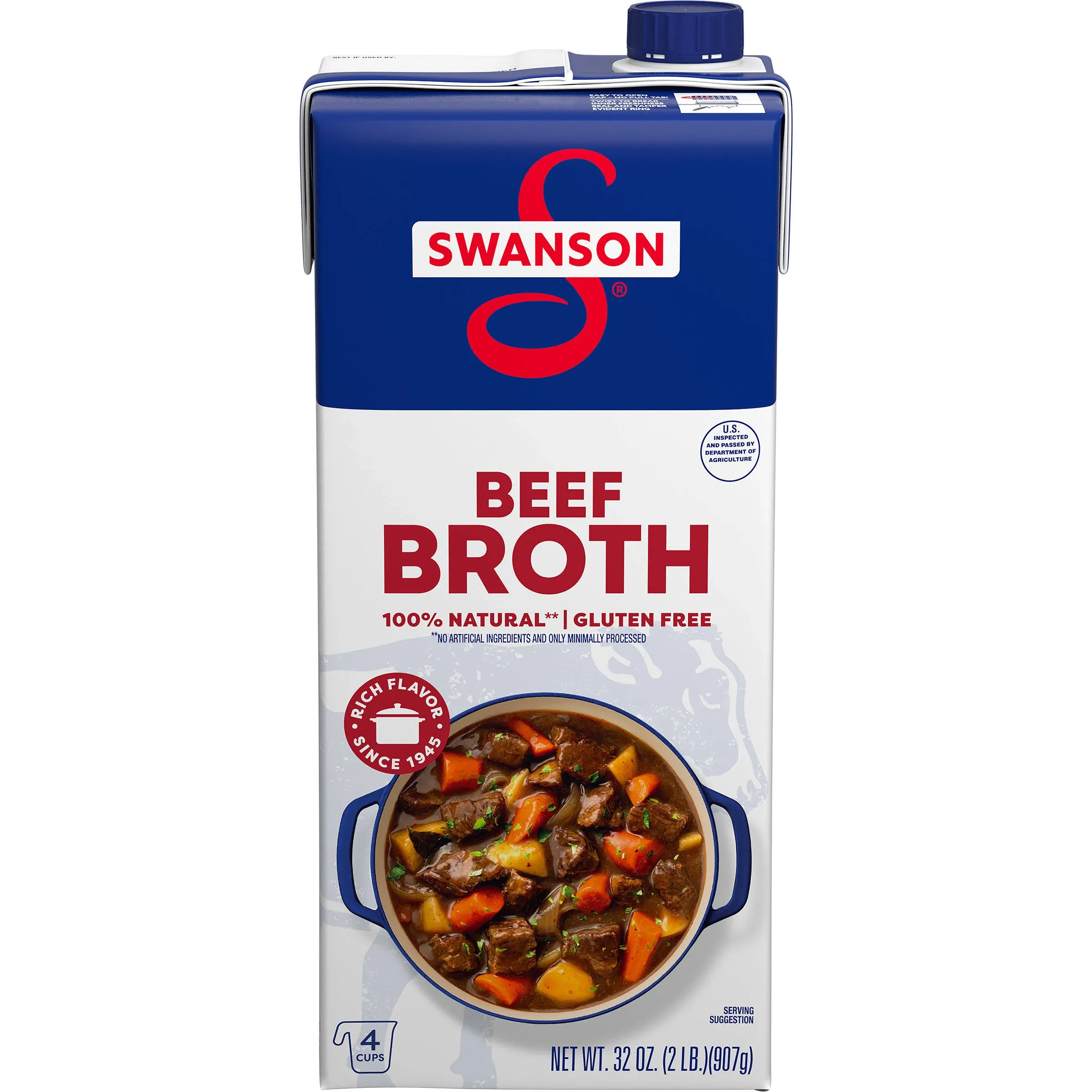 Swanson Broth, Chicken, 100% Natural - 48 oz