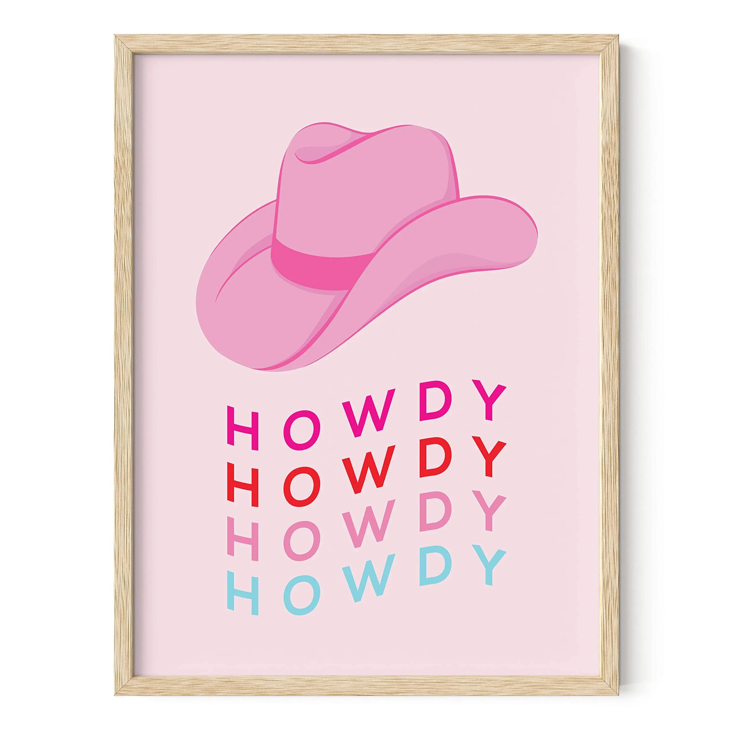 Haus and Hues Pink Posters Preppy Posters - Pink Posters for Room Aesthetic ...