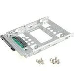 DSLRKIT 2.5" SSD to 3.5" SATA Hard Disk Drive HDD Adapter Caddy Tray Cage Hot SW