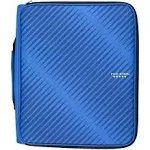 Five Star Zipper Binder, 2 Inch 3-Ring Binder for School, 6 Pocket Expanding File, 880 Sheet Capacity, Cobalt Blue