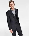 Calvin Klein Infinite Stretch Solid Slim-Fit Jacket - Charcoal