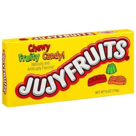 Jujyfruits Chewy Fruity Candies (Pack of 2) 5 oz