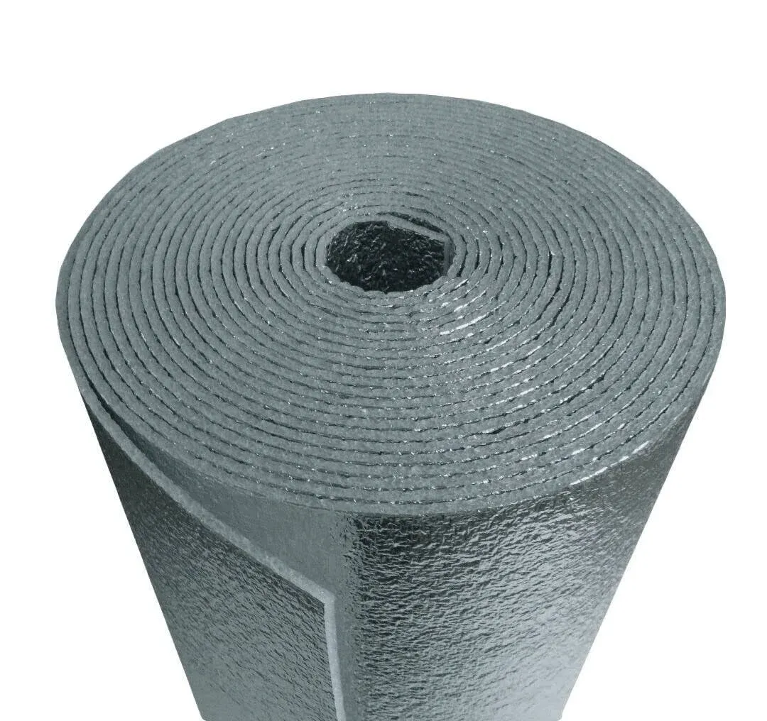 Trade Winds 500sqft Reflective Foam Core Insulation, Radiant Barrier 60" x 100ft Roll