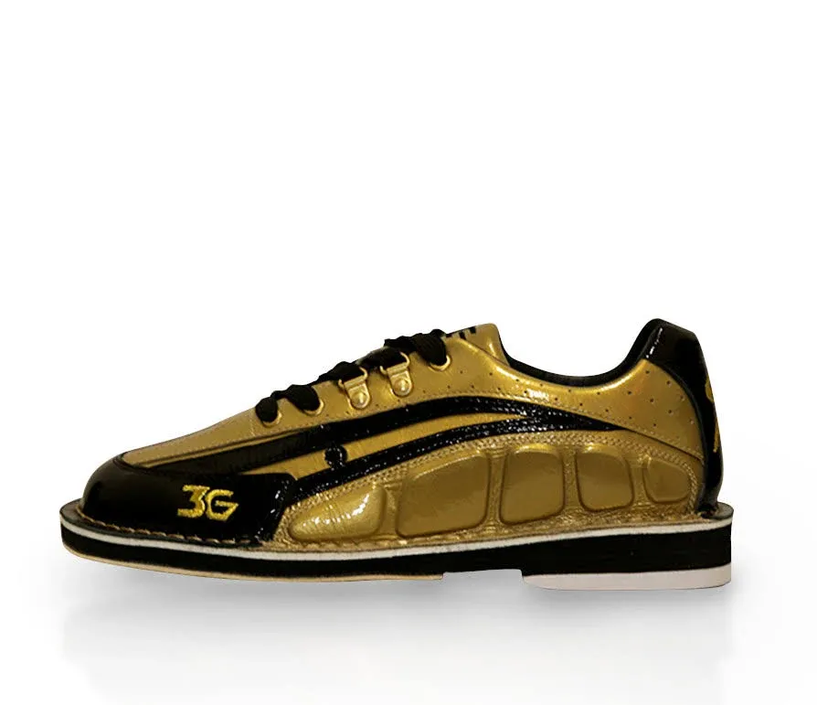 900 Global Belmo Tour S Mens Bowling Shoes Gold/Black Right Hand