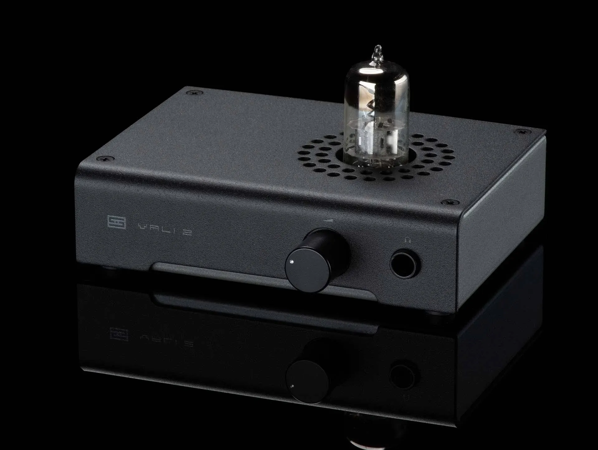 Schiit Vali 2+ Tube Hybrid Headphone Amp and Preamp -- Black