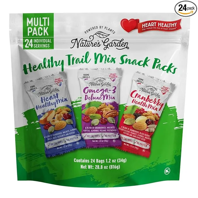 Nature's Garden Healthy Trail Mix Snack Packs