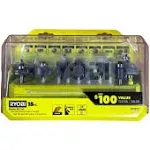 Ryobi Shank Carbide Router Bit Set (15-Piece)