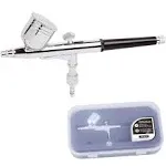 Fengda TimberTech Professional Double Action Airbrush BD-130 Mounted 0.3mm Nozzles and Needles for Cake Decorating Painting Tattoo Models Art Craft and S