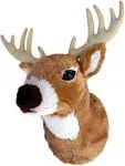 Adore 13" Boone The Whitetail Deer Plush Stuffed Animal Walltoy Wall Mount