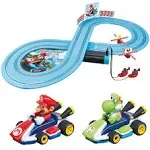 First Mario Kart - Slot Car Race Track with Spinners - Includes 2 Cars: Mario an