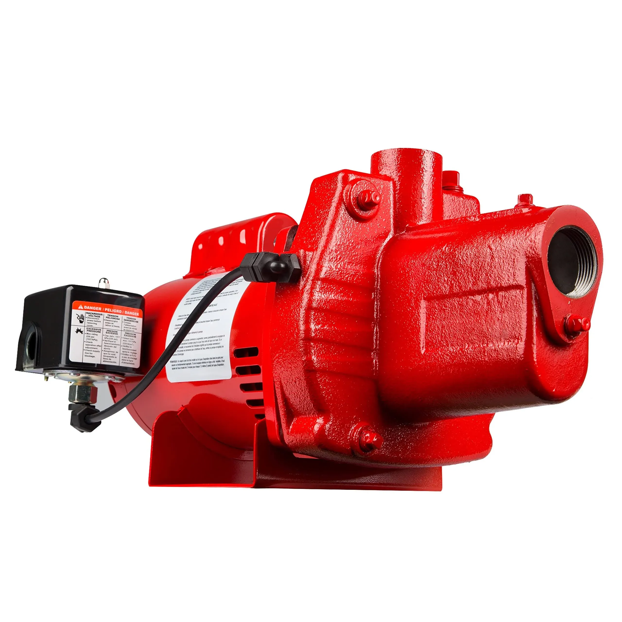 Red Lion RJS-75-PREM - 16 GPM 3/4 HP Cast Iron Shallow Well Jet Pump