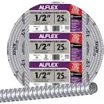 Alflex 25&#039; 1/2&#034; Flex Conduit FREE SHIPPING Reduced Wall Aluminum Flexible