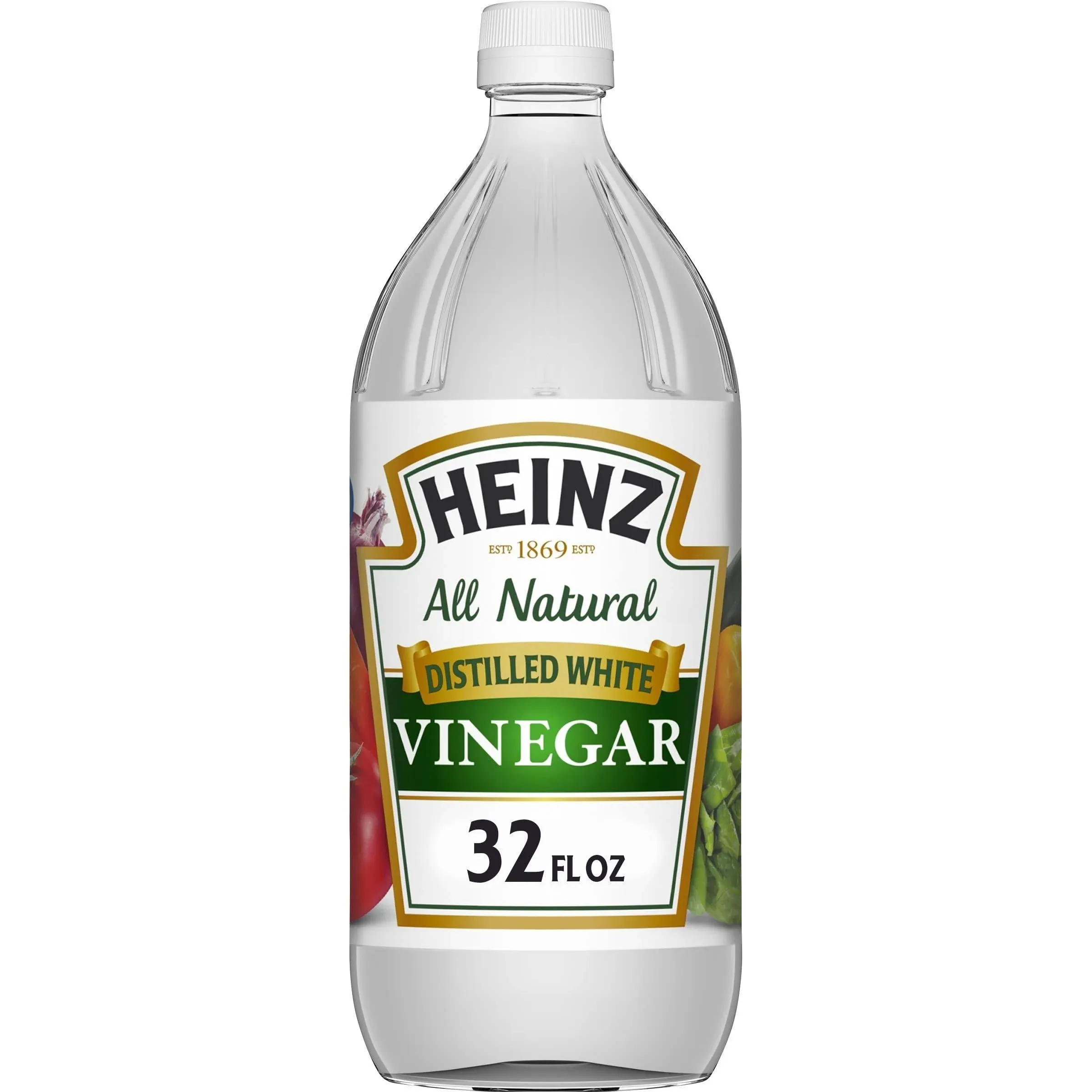 Heinz Vinegar, All Natural, Distilled White, 5% Acidity - 32 fl oz