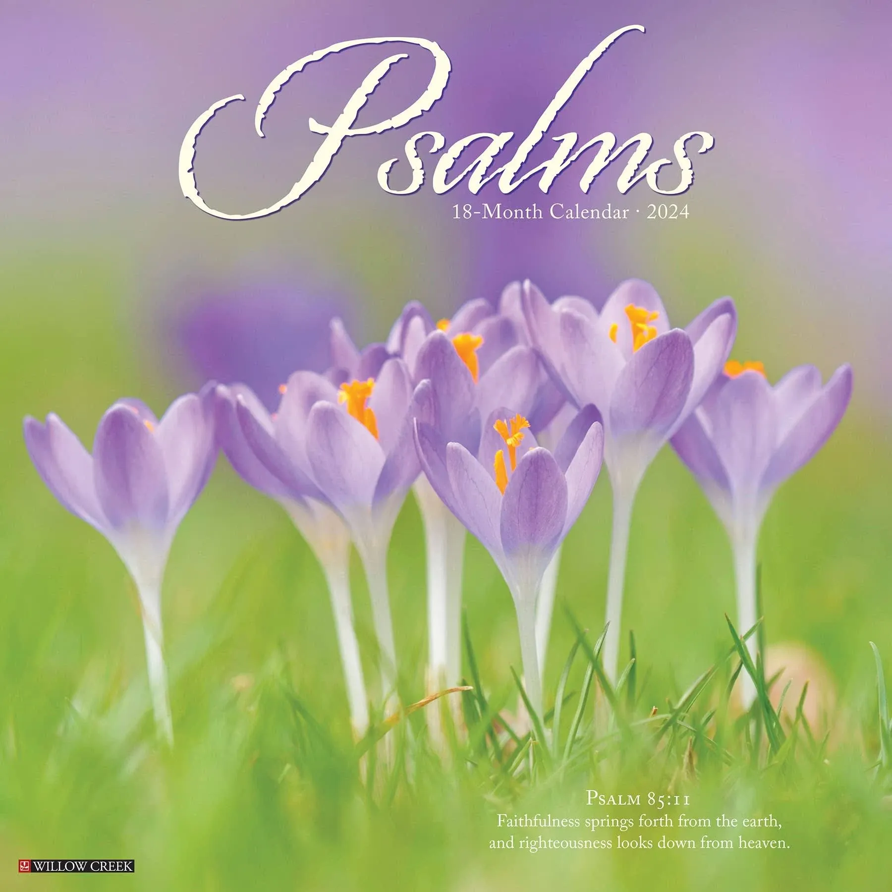 Psalms 2024 12 x 12 Wall Calendar