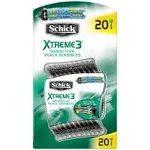 Schick Xtreme 3 Sensitive Razor 20 ct.