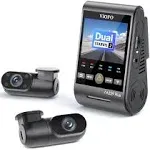 VIOFO A229 Plus 3 Channel Dash Cam, Dual STARVIS 2 Sensors, 3-Channel HDR, 1440P+1440P+1080P Front Inside and Rear Car Camera, 5GHz Wi-Fi, Voice Control, Ultra-Precise GPS, 24 Hours Parking Mode