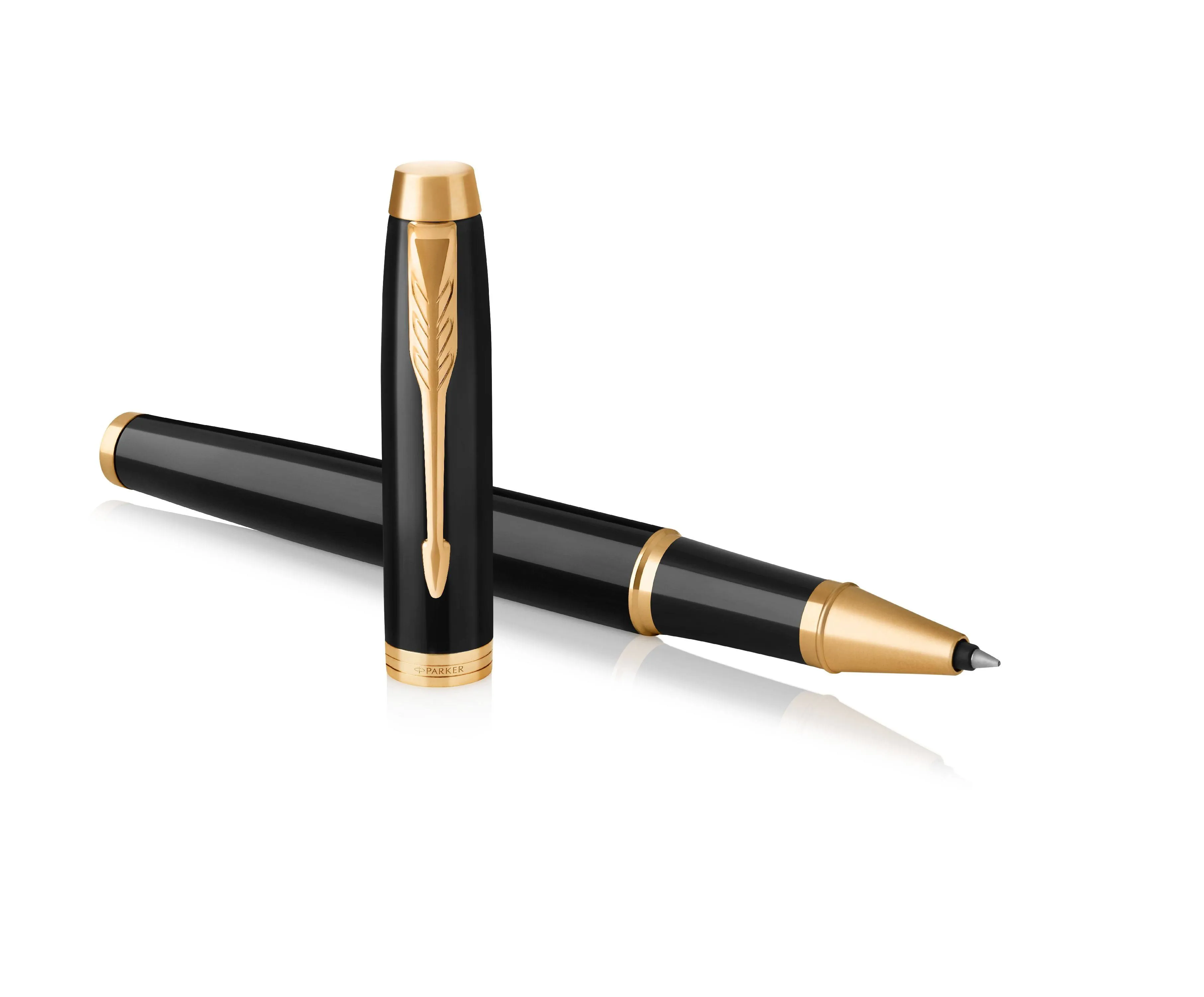 Parker Im Black Gold Trim Fountain Pen