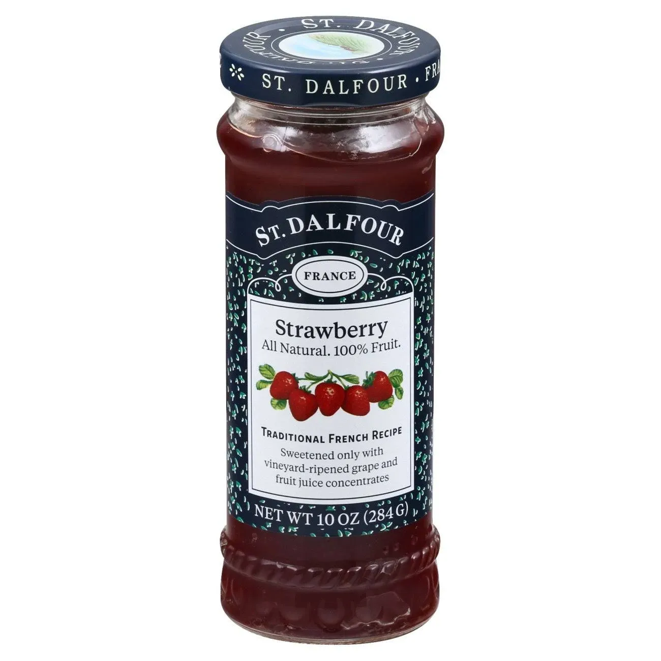 St DALFOUR: Strawberry Fruit Spread, 10 oz