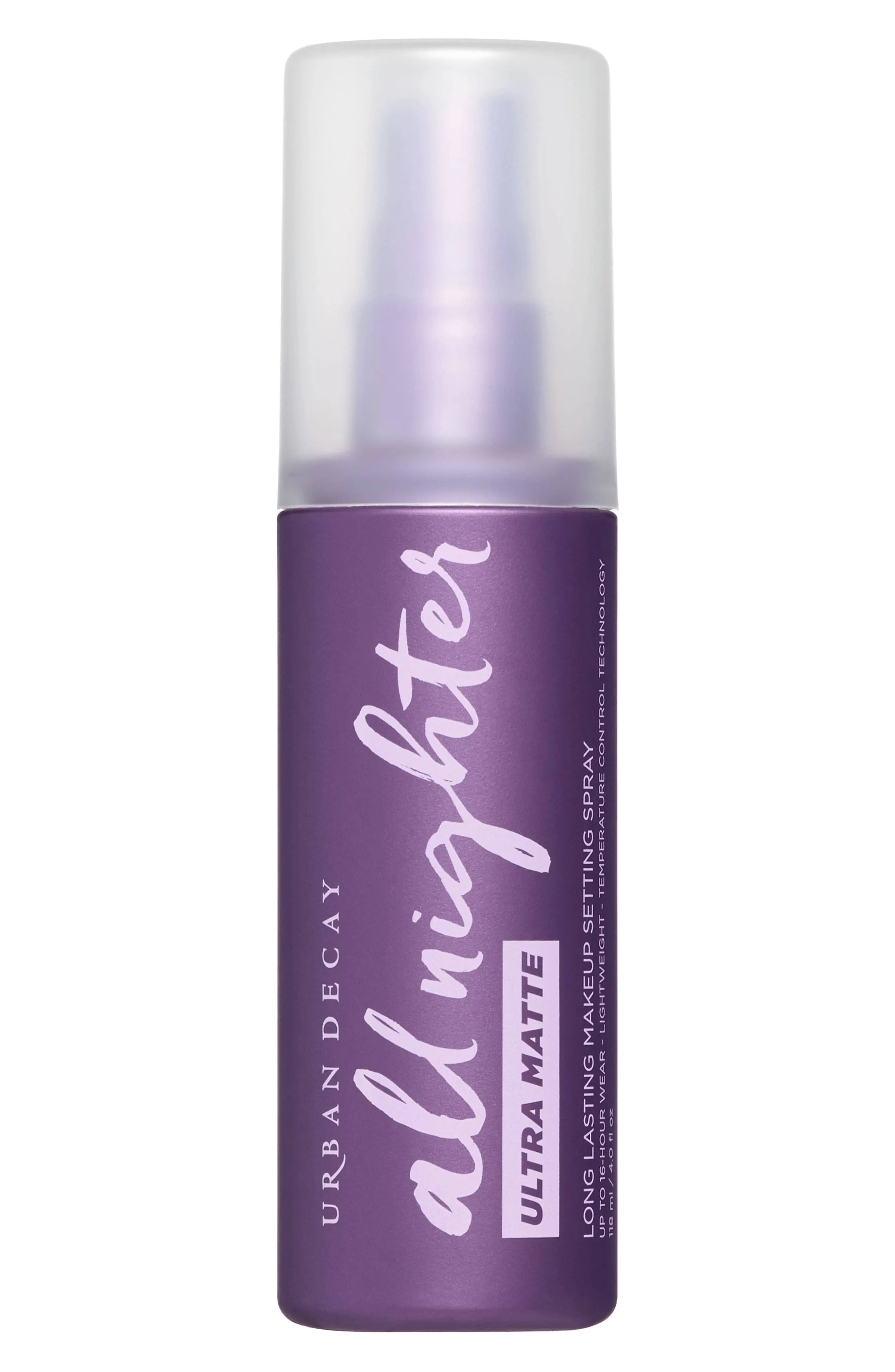 Urban Decay UD ALL NIGHTER Ultra Matte Long Lasting MAKEUP SETTING SPRAY 1 fl oz