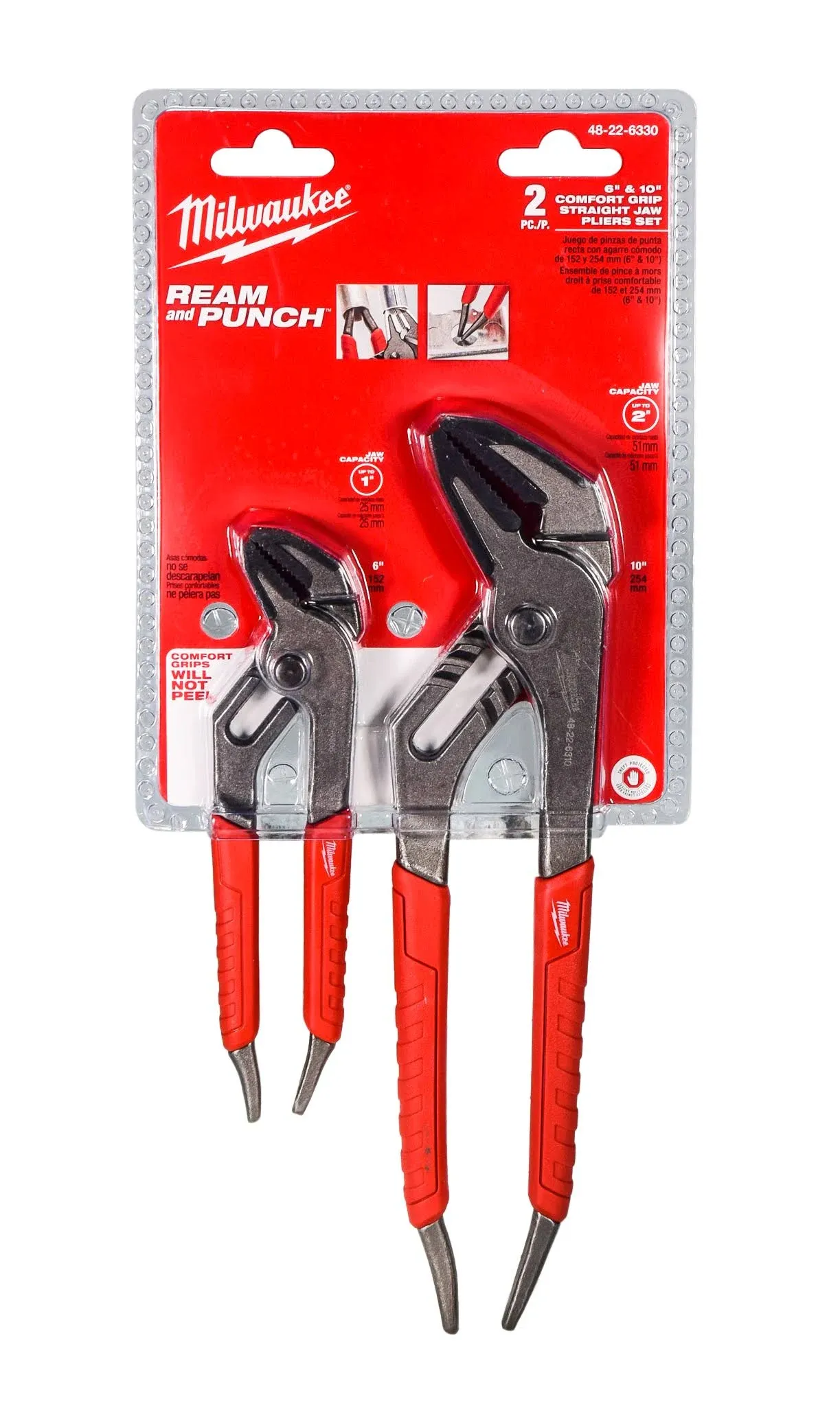 Milwaukee Tongue and Groove Pliers Set