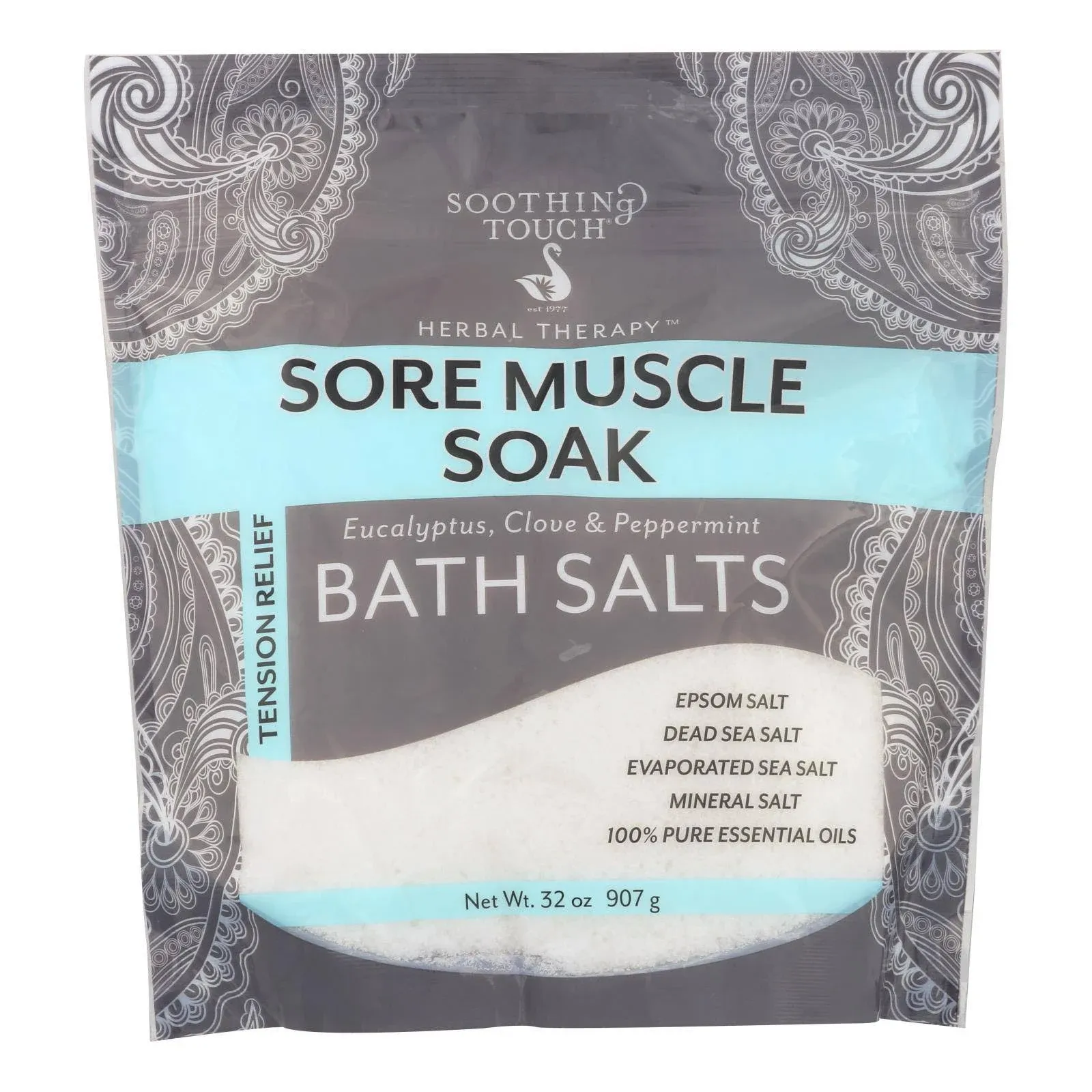 Soothing Touch 32 oz Sore Muscle Soak Bath Salts